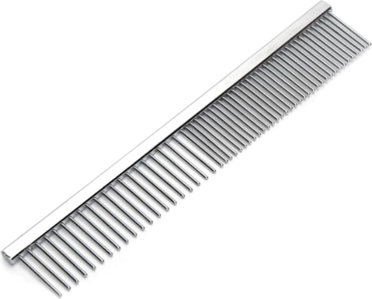 Metal cat combination comb